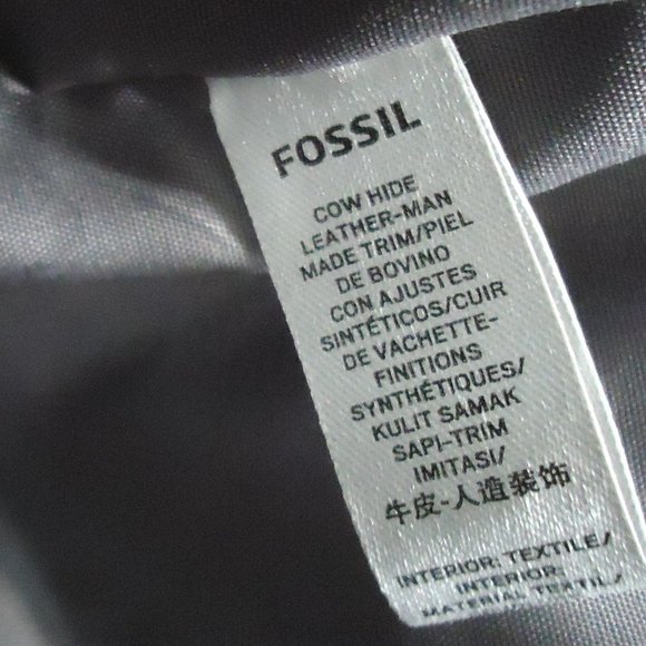 FOSSIL leather crossbody tote bag. - Picture 10 of 16